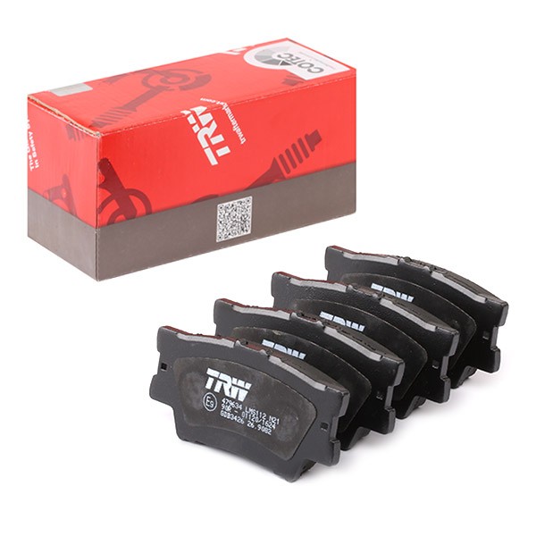 Image of TRW GDB3426 Brake pad set