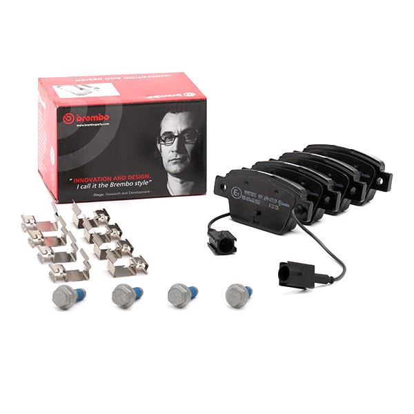 Image of BREMBO P 23 135 Brake pad set