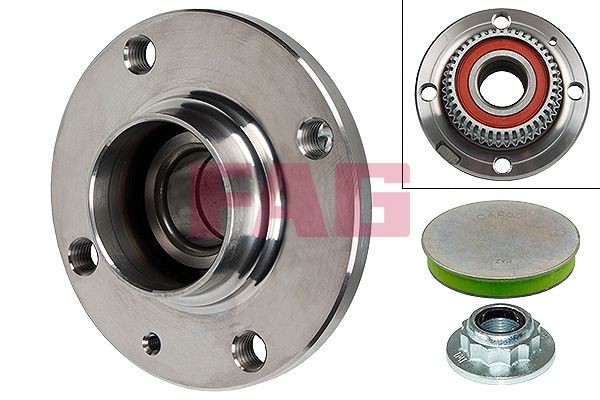Image of FAG 713 6106 60 Wheel bearing kit