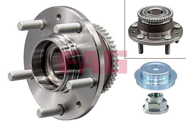 Image of FAG 713 6156 30 Wheel bearing kit