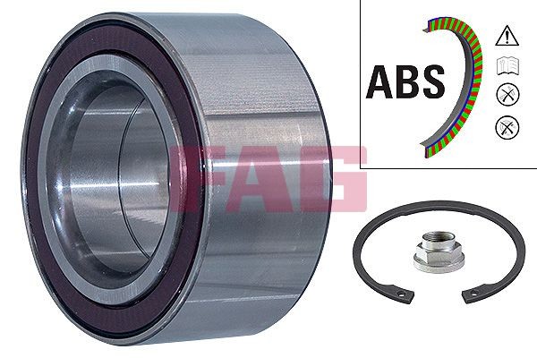 Image of FAG 713 6178 60 Wheel bearing kit