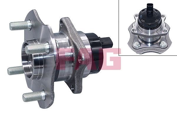 Image of FAG 713 6186 80 Wheel bearing kit