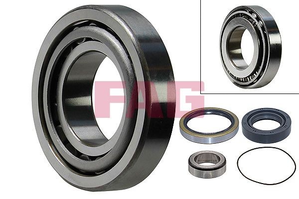 Image of FAG 713 6195 40 Wheel bearing kit