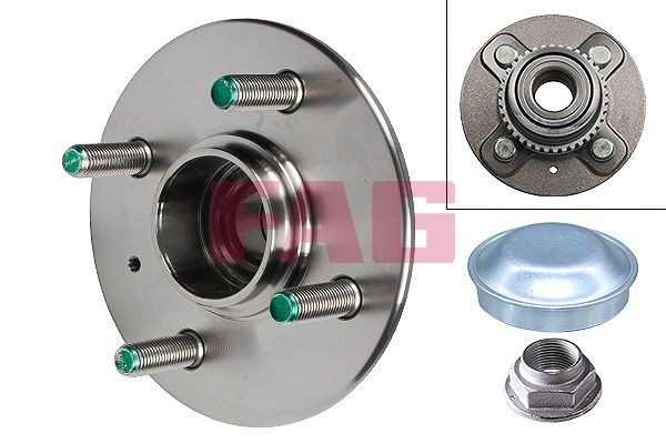 Image of FAG 713 6195 90 Wheel bearing kit