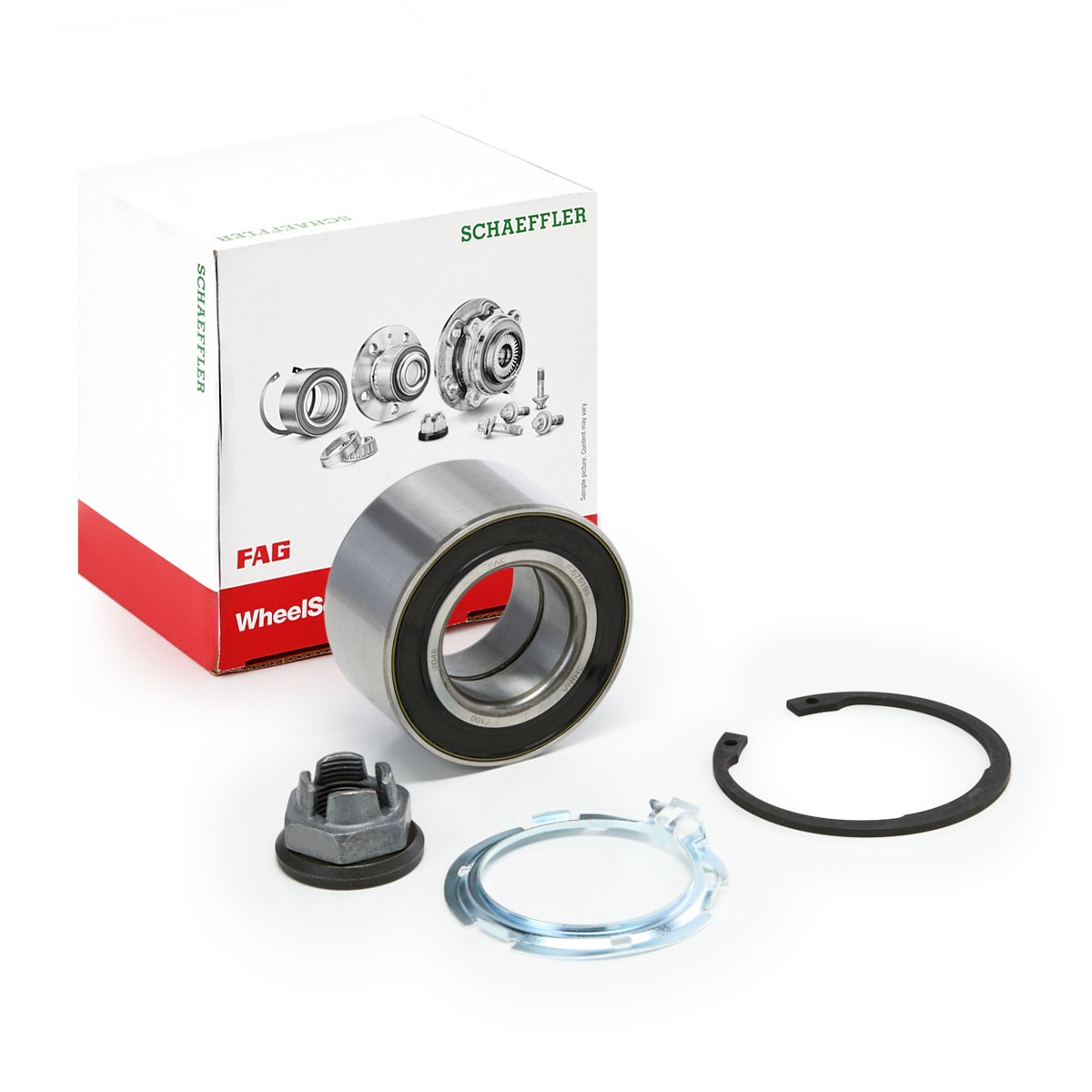 Image of FAG 713 6308 40 Wheel bearing kit