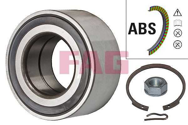 Image of FAG 713 6400 40 Wheel bearing kit