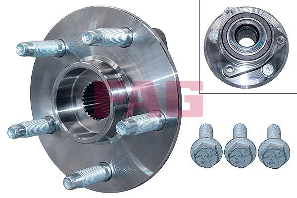 Image of FAG 713 6449 40 Wheel bearing kit