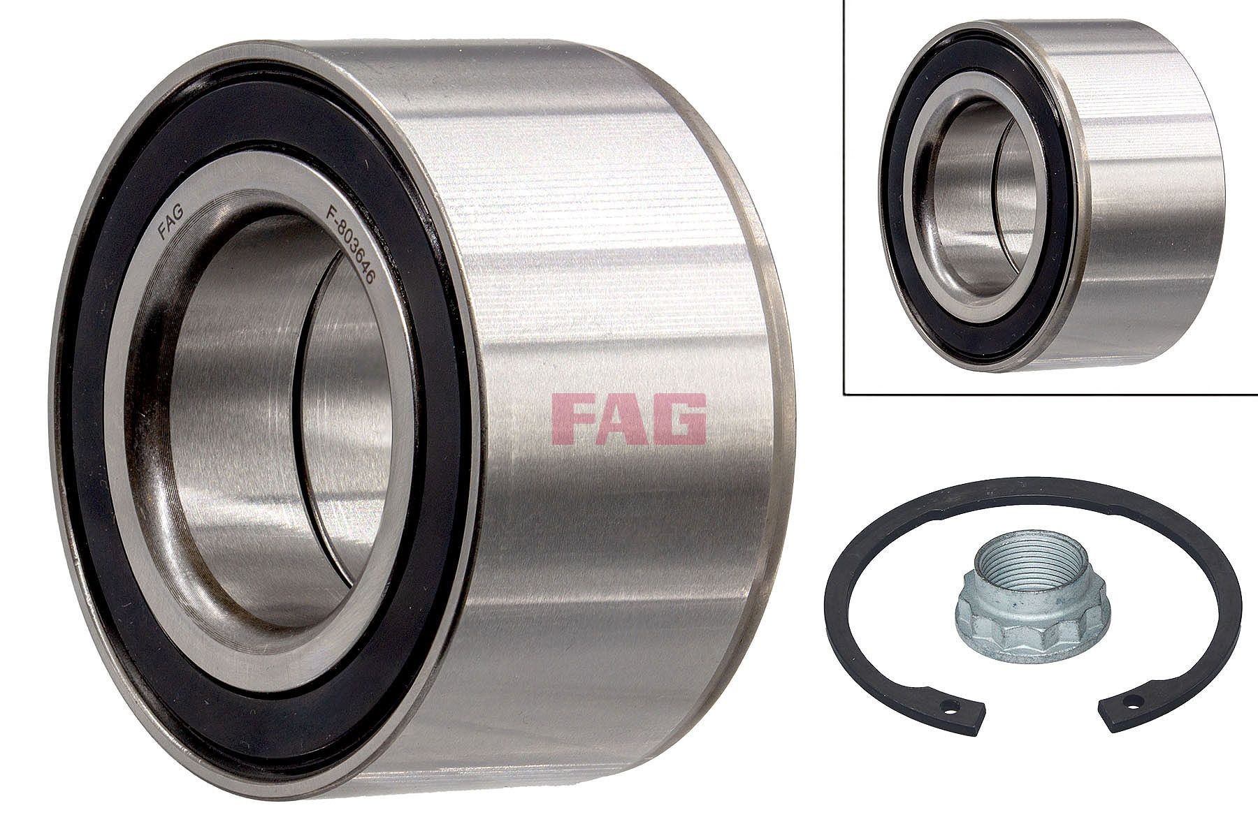 Image of FAG 713 6493 20 Wheel bearing kit
