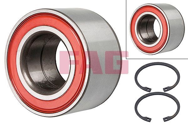 Image of FAG 713 6600 50 Wheel bearing kit
