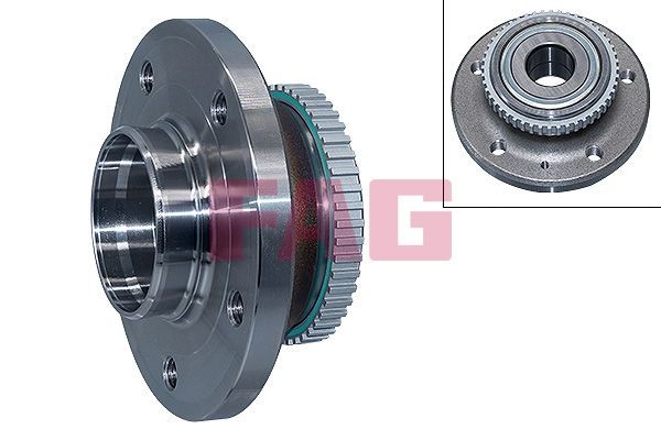 Image of FAG 713 6600 80 Wheel bearing kit