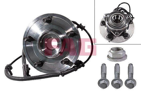 Image of FAG 713 6703 90 Wheel bearing kit