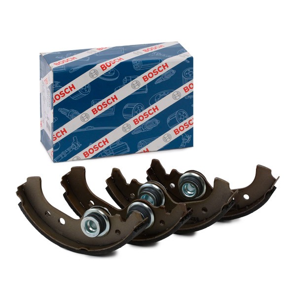 Image of BOSCH 0 986 487 030 Brake Shoe Set
