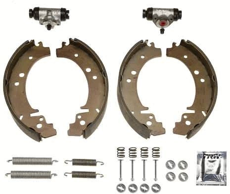 Image of TRW BK1450 Brake Set, drum brakes
