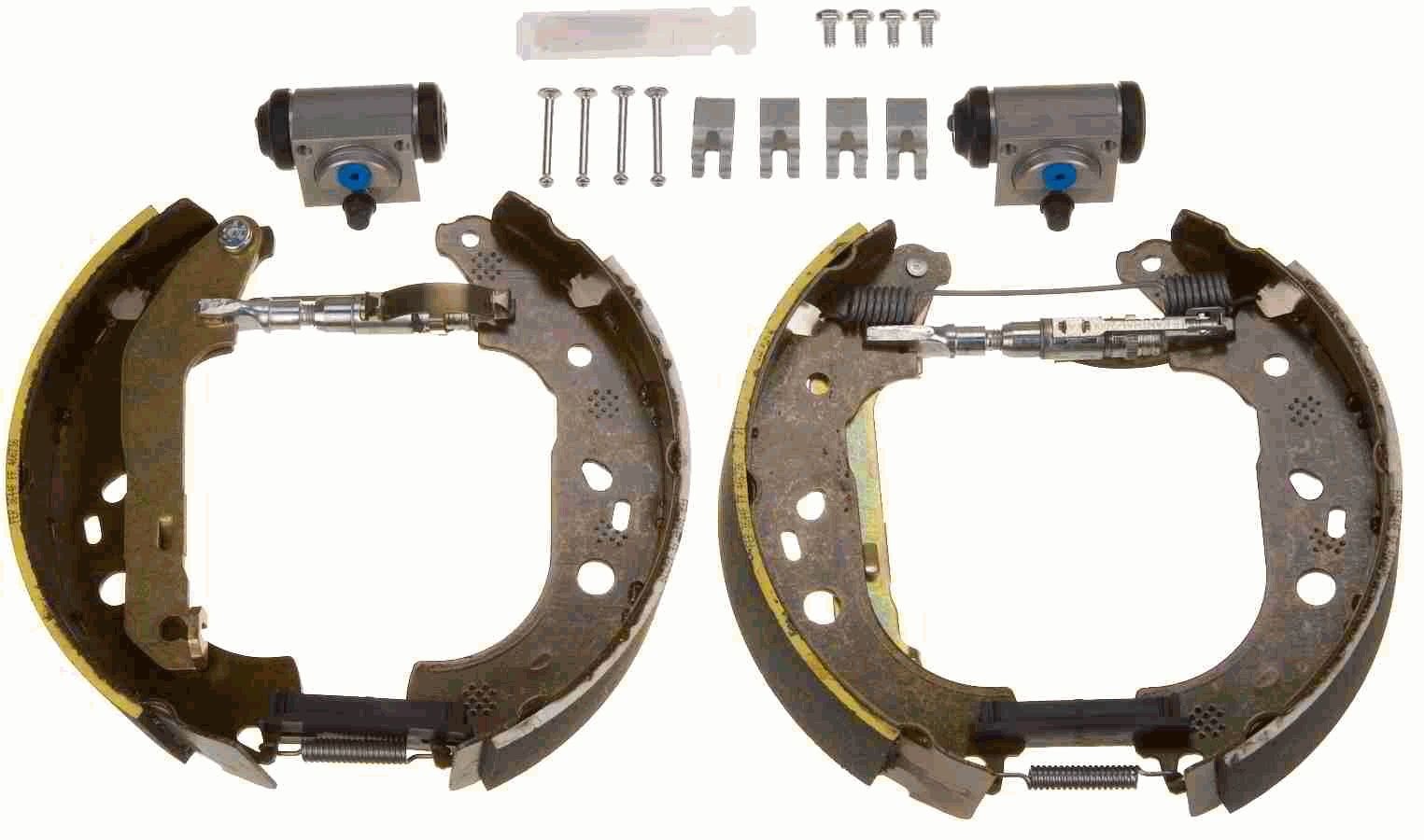 Image of TRW GSK1697 Brake Set, drum brakes