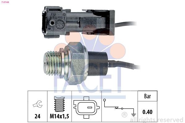 Image of FACET 7.0144 Oil Pressure Switch