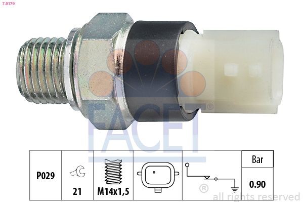 Image of FACET 7.0179 Oil Pressure Switch