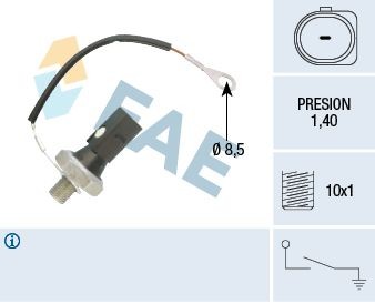 Image of FAE 12895 Oil Pressure Switch
