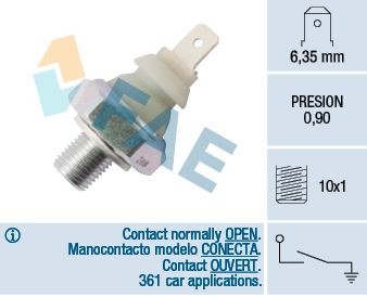 Image of FAE 12930 Oil Pressure Switch