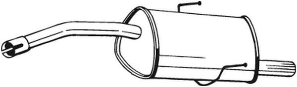 BOSAL 100-325 Bagpotte