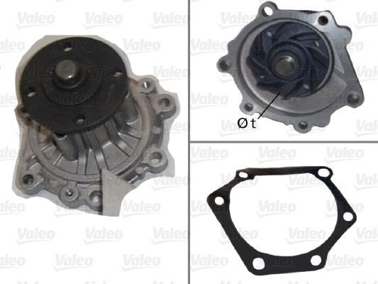 Image of VALEO 506846 Water pump