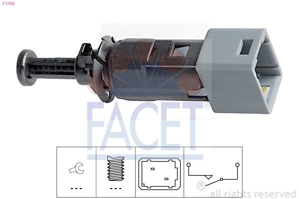 Image of FACET 7.1150 Brake Light Switch