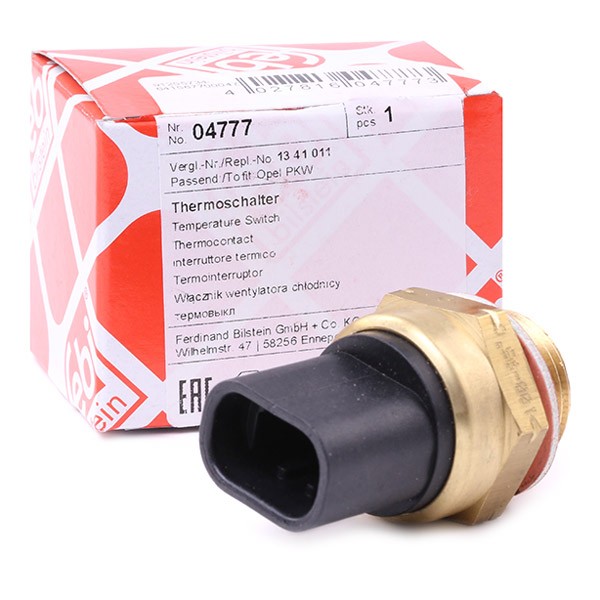 Image of FEBI BILSTEIN 04777 Temperature Switch, radiator fan