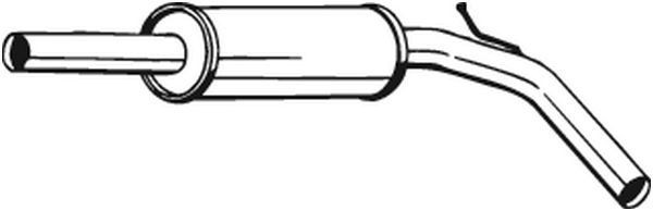 Image of BOSAL 227-469 Middle silencer