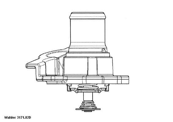 WAHLER 3171.82D Termostat, żrodek chłodzący-Zdjęcie-0
