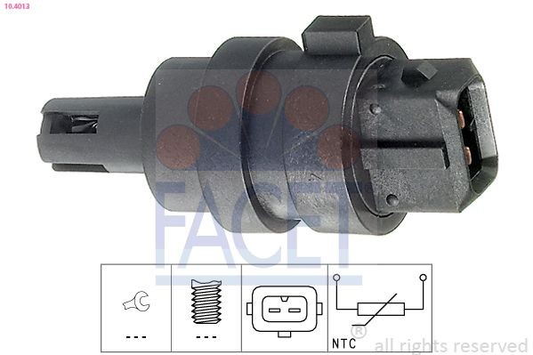 Image of FACET 10.4013 Sender Unit, intake air temperature