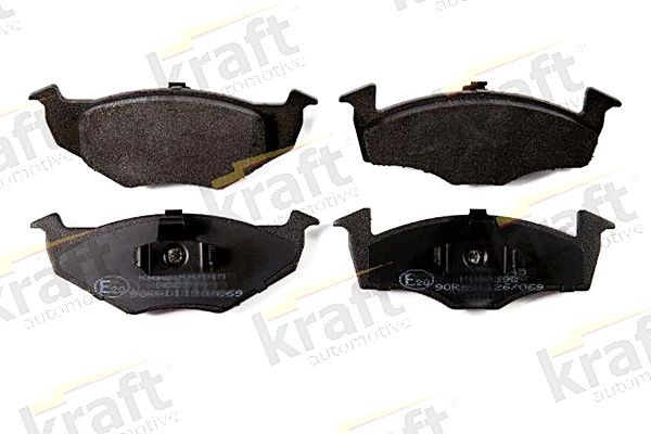 Great value for money - KRAFT Brake pad set 6000345