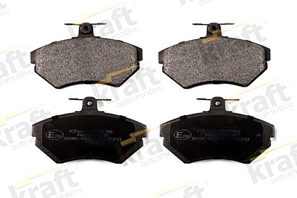 Volkswagen POLO Set of brake pads 10000487 KRAFT 6000370 online buy