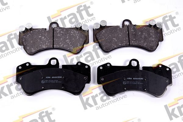 KRAFT 6000590 Brake pad set prepared for wear indicator, excl. wear warning contact