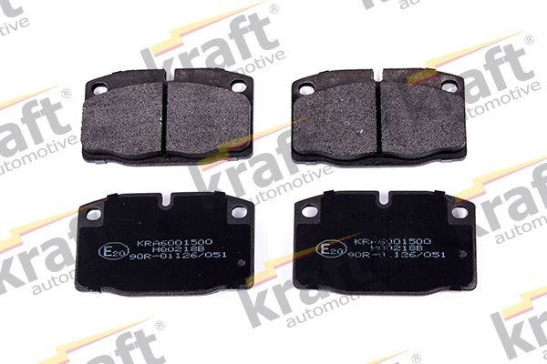 Great value for money - KRAFT Brake pad set 6001500