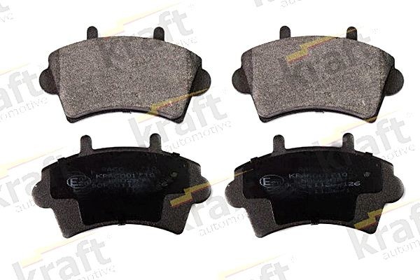 Renault MASTER Set of brake pads 10001099 KRAFT 6001710 online buy