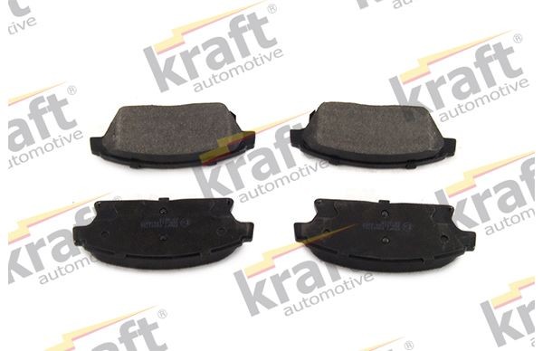 KRAFT Front Axle Height: 61,1mm, Width: 148,2mm Brake pads 6001782 buy