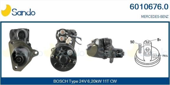 SANDO 6010676.0 Freewheel Gear, starter 0 051 516 401
