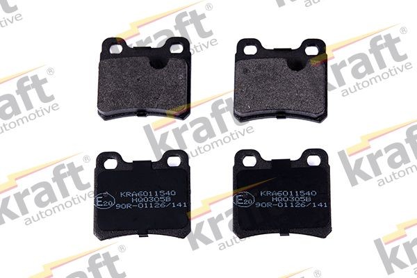 Opel CALIBRA A Brake pad set KRAFT 6011540 cheap