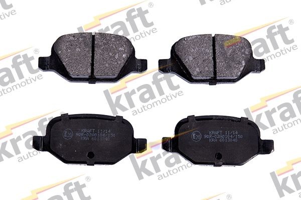 Great value for money - KRAFT Brake pad set 6013040