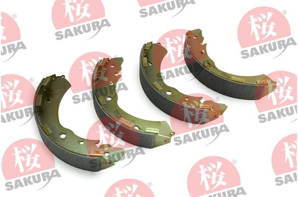 SAKURA 602-00-4212 Brake Shoe Set 4600-A106