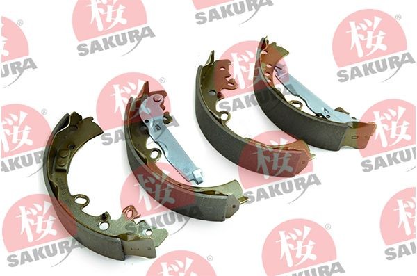 SAKURA 602-20-3845 Brake Shoe Set 04495 0K 120