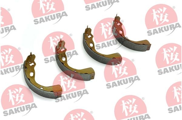 SAKURA 602-30-3550 Brake Shoe Set KK15-02-638Z
