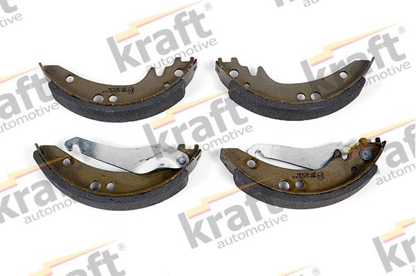 KRAFT 6021250 Brake Shoe Set Rear Axle, Ø: 230,0 x 36,0 mm, with lever