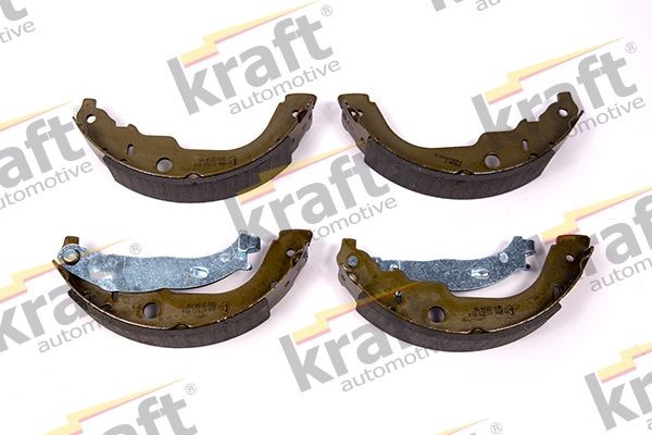 KRAFT Rear Axle, Ø: 228,0 x 42,0 mm, with lever Width: 42,0mm Brake Shoes 6025503 buy