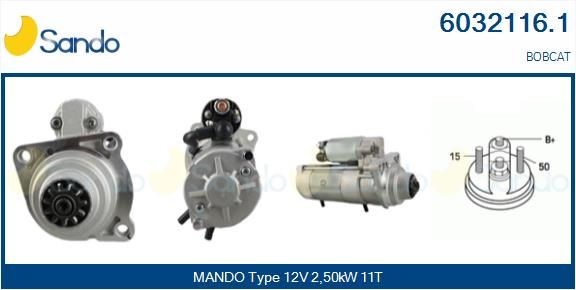 SANDO 6032116.1 Starter motor 6685190
