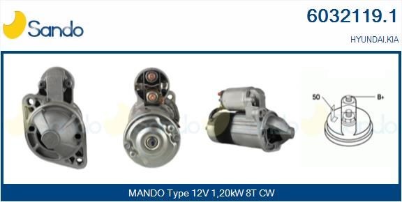 SANDO 6032119.1 Starter motor 3610023061