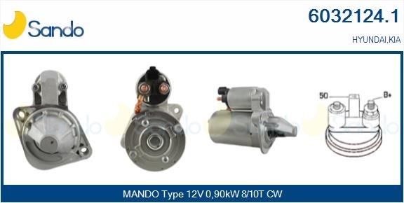 SANDO 6032124.1 Starter motor M 000 T32 572ZE