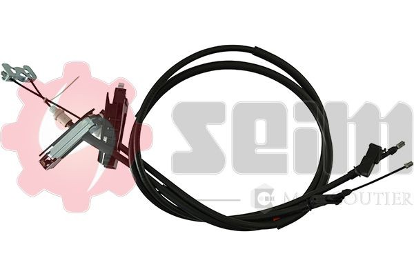 SEIM 603220 Hand brake cable Centre, 1480mm, Drum Brake