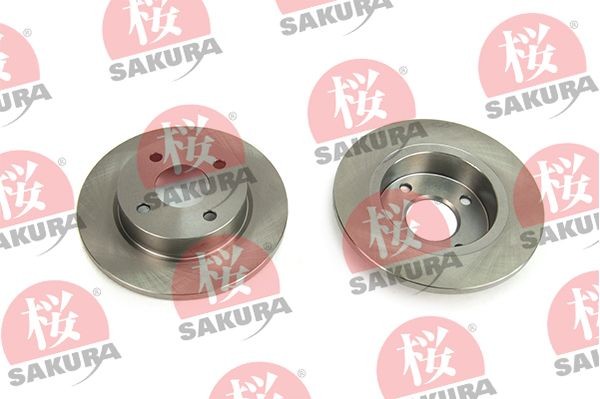 SAKURA 604-10-4060 Nissan Micra k11 2000 Disque de frein