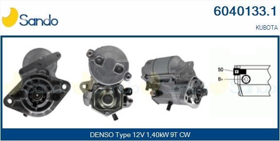 SANDO 6040133.1 Starter motor 19212-63010