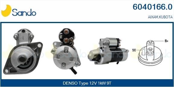 SANDO 6040166.0 Starter motor 16853-63011